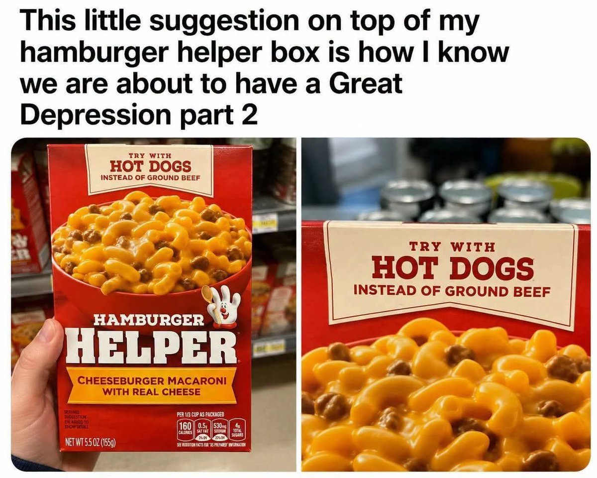 patriach2051's tweet photo. The bs. While they eat caviar and paté they tell us to use hotdogs as a meat substitute https://t.co/DK9tNT5uBA