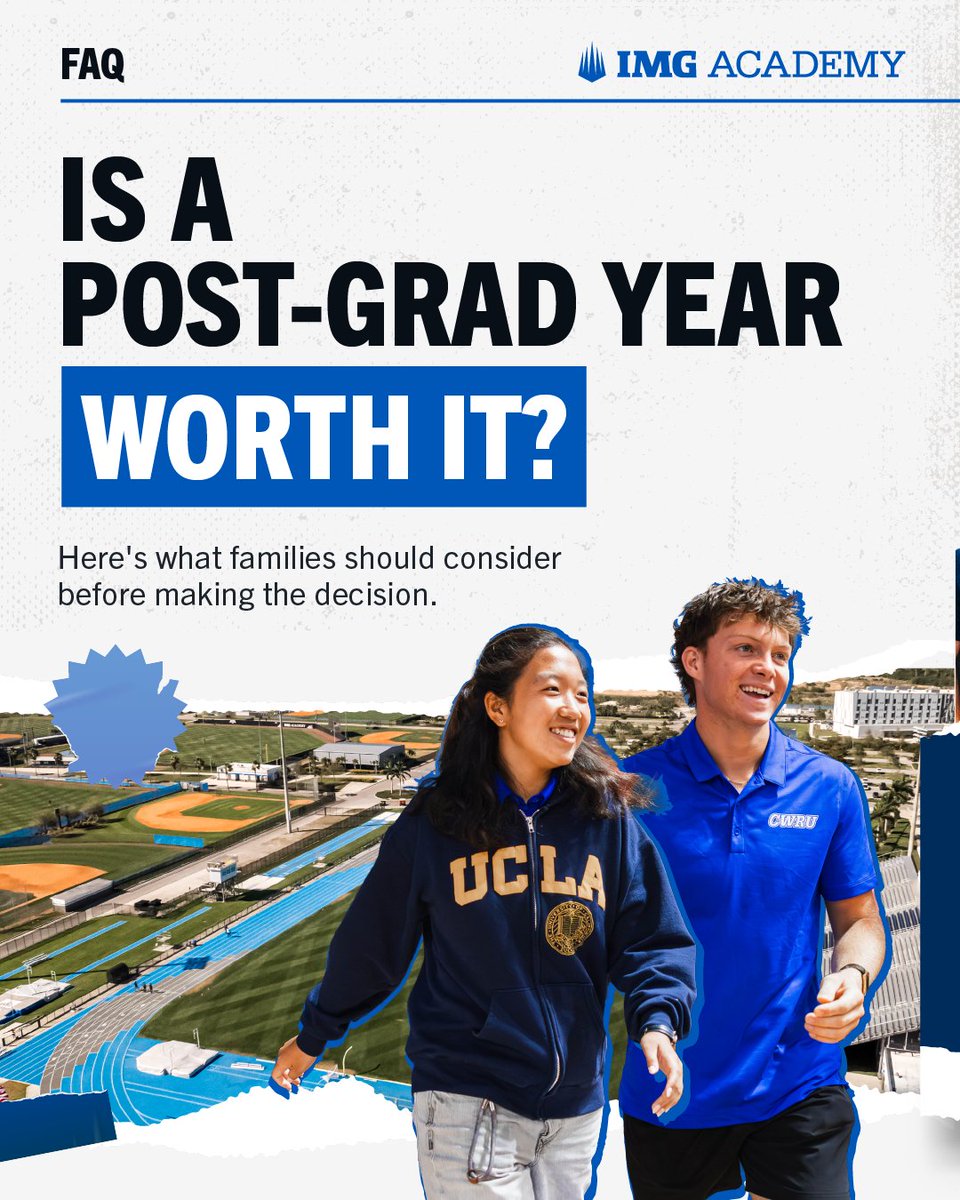 IMGAcademy's tweet photo. Success isn't about rushing to the next level—it's about arriving ready for it. 🙌

With an additional year in a gap-year program, athletes can continue developing physically, improve their academic readiness, and build a stronger recruiting profile.

https://t.co/YBFZxxWLky https://t.co/qBsMPbC6kT