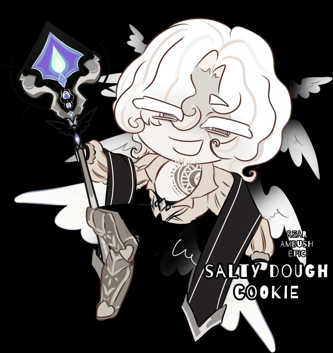 draztial's tweet photo. My sticky cookie run oc that I totally didn't claim off from one of the chart fusion i made👀👀👀 #cookierunoc https://t.co/iWAr3BOELP