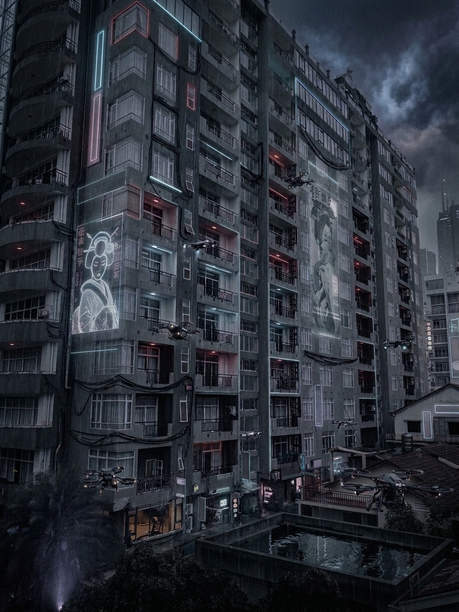 slavamanzhin's tweet photo. Why do people keep piling into these human hives?

1. Spread physical jobs evenly across regions.
2. Encourage remote work.
3. Allow migration out of overcrowded hubs.

Or is centralized control the whole point of the system? 

#cyberpunk #dystopian #BlockNovel https://t.co/Tya1YpgD0U