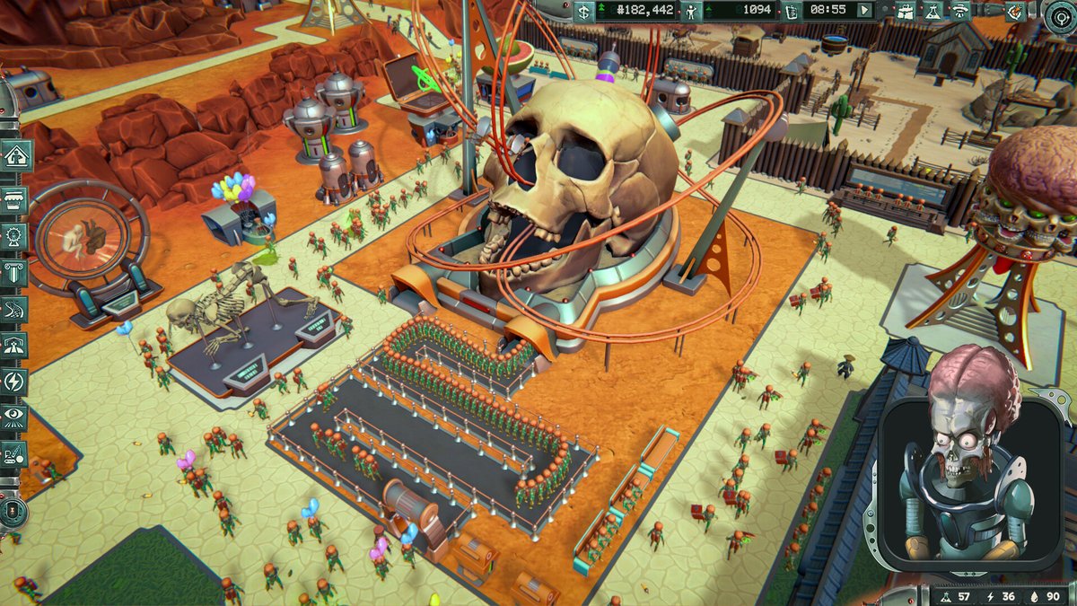 The_Ent_Factor's tweet photo. The park management sim MARS ATTRACTS set in the MARS ATTACKS universe is out now on PC via Steam
https://t.co/ruA1uXlBC8
#games #videogames #gaming #pcgames #pcgaming #indiegame #indiegames #marsattacks #marsattracts #parksim #simulation #management #sandbox @OutlierSocial https://t.co/ZL9aUFWXaj