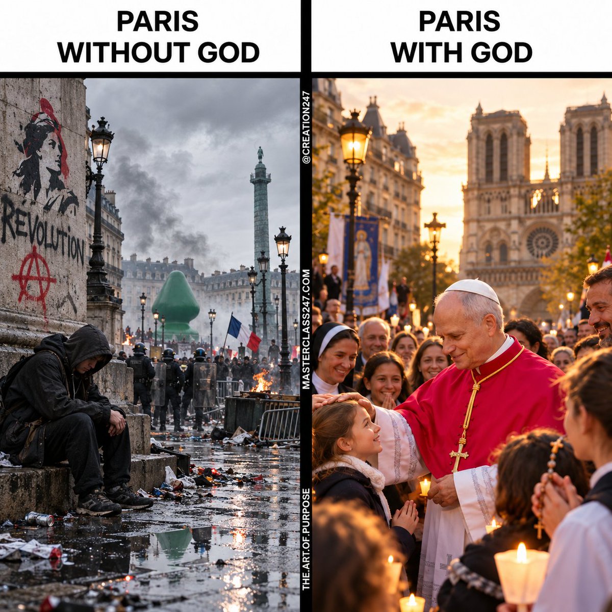 creation247's tweet photo. Which way Western Man? https://t.co/INyAltGA0U