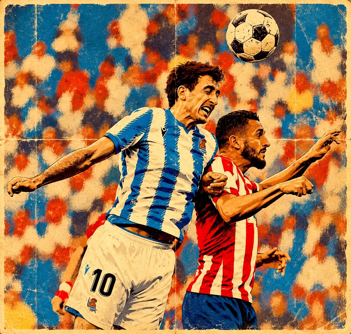 javi1903atl's tweet photo. Oyarzabal es un pedazo de futbolista como la copa de un pino,como lo es Koke,y no necesitan más reconocimiento que el de sus aficionados y de quienes quieran sumarse.Que el resto solo vea honor en tipos que deciden duplicar su sueldo para cambiar de equipo a última hora,cosa suya https://t.co/PwVuvjDY5x