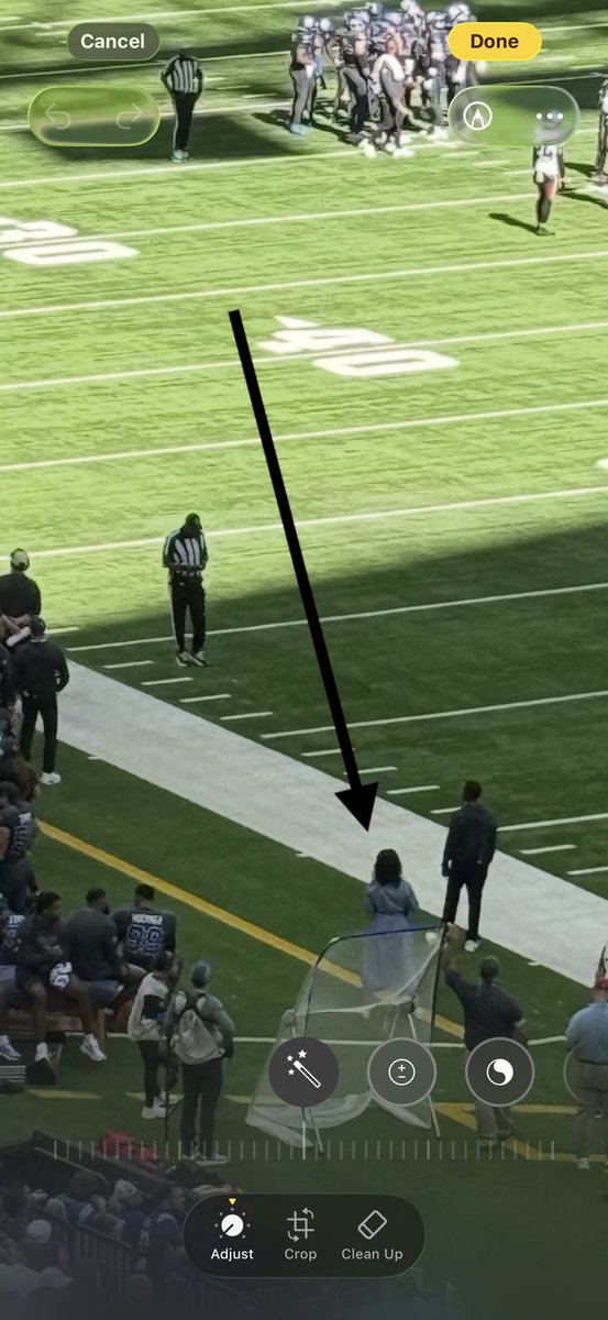 waynealan_indy's tweet photo. Carlie finally staying away from the coaches during the game on the sidelines… after the past two weeks where she hovered over the Coaches and the fans finally spoke out on social media about it… today she’s staying out of the way. @Colts https://t.co/9xd6kUrhst