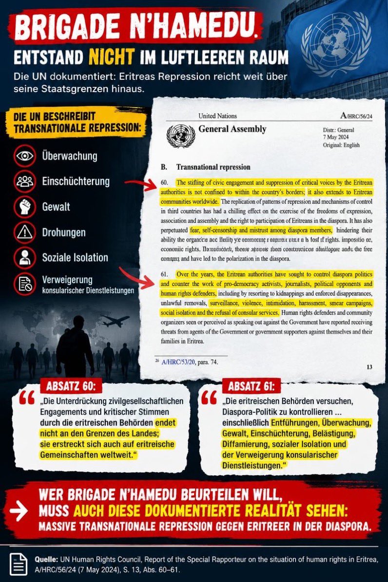 HadishMiki's tweet photo. @Ygebre1 Strijden tegen een dictatuur is geen terrorisme. Rechtvaardigheid, vrijheid en mensenrechten zijn geen misdaden.
#TransnationalRepression #Eritrea #BlueRevolution #NoMorePFDJTerror 
@Stuttgart_stadt @RegierungBW @StZ_NEWS @pp_stuttgart @bpol_bw @LkaBaWue @KM_BW
@SWRAktuellBW https://t.co/zjeWGp3dWy