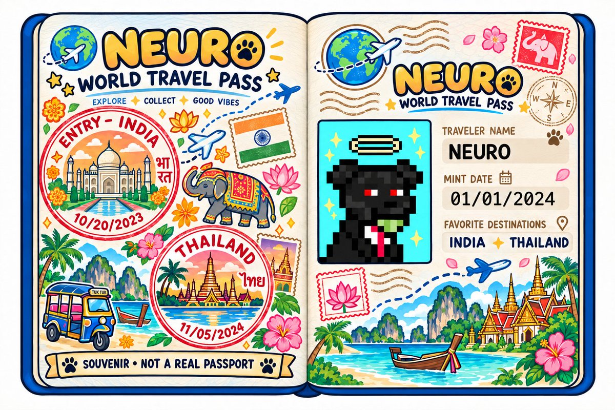 neurometax's tweet photo. @PawsMeta @doginaldogs @realmjmetax On this SUITed Up Sunday, remember this: travel changes your location, but perspective changes your life. ๐ง ๐ #NEUROISM https://t.co/AYPwOzvs7j