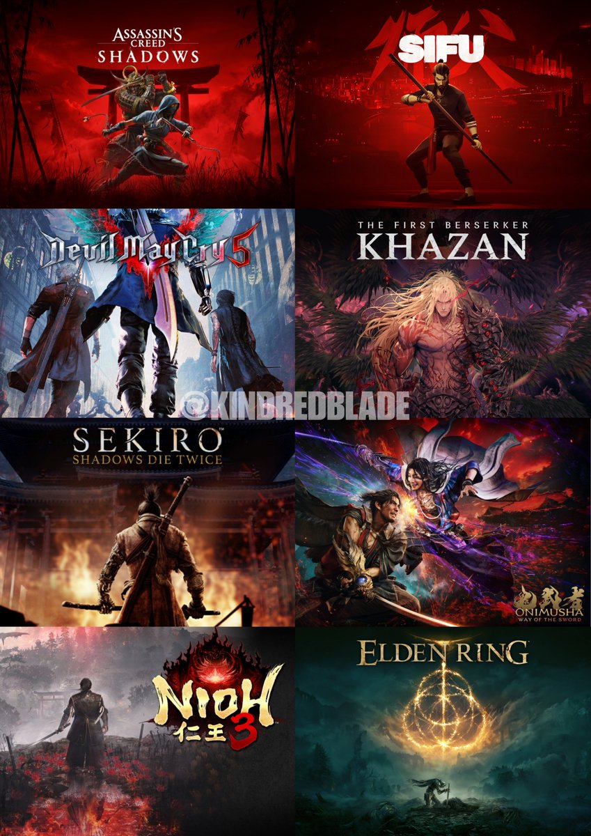 KindredBlade's tweet photo. After playing Onimusha for days on end, I got to thinking; which game has the best combat? https://t.co/wsNNIuEbKA