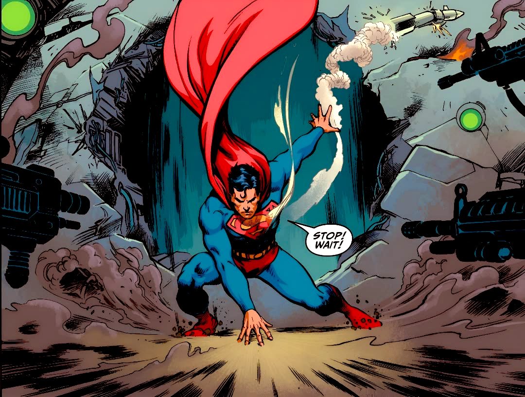 KryptonsEcho's tweet photo. Landing near an almost empty field, he took his footing. Eyeing down the one person right in front of him. 

(+) https://t.co/1JA8SnxV6k