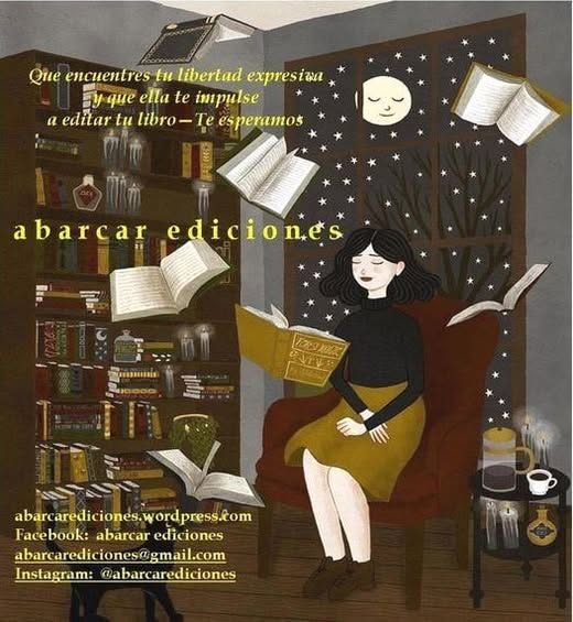 abarcaredic's tweet photo. A la hora de gustar leer
O escribir para luego editar
El lugar indicado es siempre Abarcar ๐
@abarcaredic
Los esperamos!
๐
#autores #literatura #editorialesargentinas #escritora #poesรญa #poetas #edicionesdeautor #editores #editar #editorial #libros #publicarunlibro #tulibro https://t.co/V643KGbMaZ