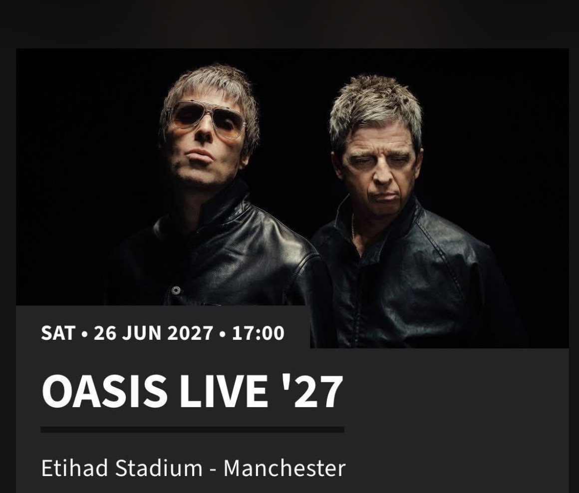 FredGuest3's tweet photo. @liamgallagher No code No problem see ya next year rkid. All you need is love (and a good network of mates) 🎼🎶🎤🎸👍🏻
@liamgallagher @WendWench https://t.co/glpHLi6ec3