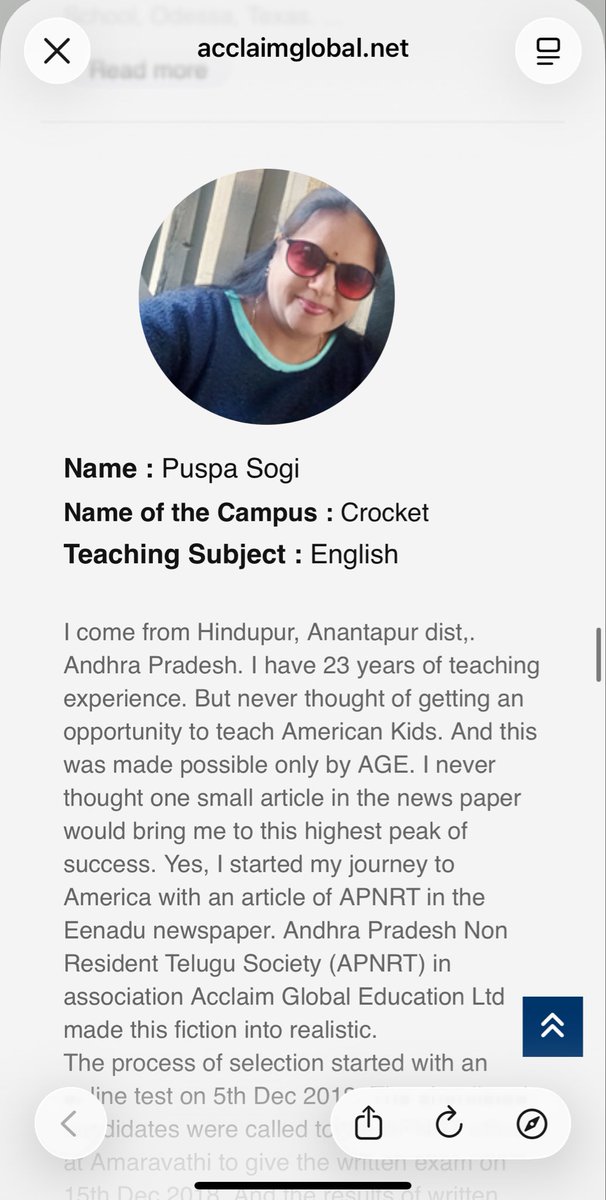 PlumbNick's tweet photo. Here’s where the story of Indian K-12 teachers in Texas gets much bigger.

Puspa says her journey to America began with an Andhra Pradesh Non-Resident Telugu Society (APNRT) advertisement in an Indian newspaper. She was tested at APNRT’s office and APNRT worked with Acclaim on the recruitment process that brought her to the U.S.

At the same time, APNRT was working with ITServe to help U.S. based Non-Resident Telugu owned staffing companies establish operations in Andhra Pradesh, offering discounted rent, hiring subsidies and even changes to government-contract eligibility rules. 
ITServe then lobbies Congress and federal agencies on H-1B and immigration policy and in 2023 it created an FEC-registered federal PAC to participate directly in U.S. campaign finance.

Same government-linked network. Recruit Indian labor into America, while pulling American business investment and jobs back to India. It’s an extraction model running in both directions.

What exactly are we preparing our own kids for if Texas is spending taxpayer money to recruit English teachers from India while the same networks help move American business activity back to India? At some point this stops looking like a labor shortage and starts looking like a system designed to make American workers compete with the entire world for jobs in their own country.