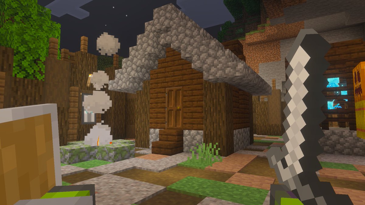 coreblockstudio's tweet photo. Pretty comfy for a pillager I’d say. 

#Minecraft #Bedrock #Structure #Addon https://t.co/uealRCvZU2