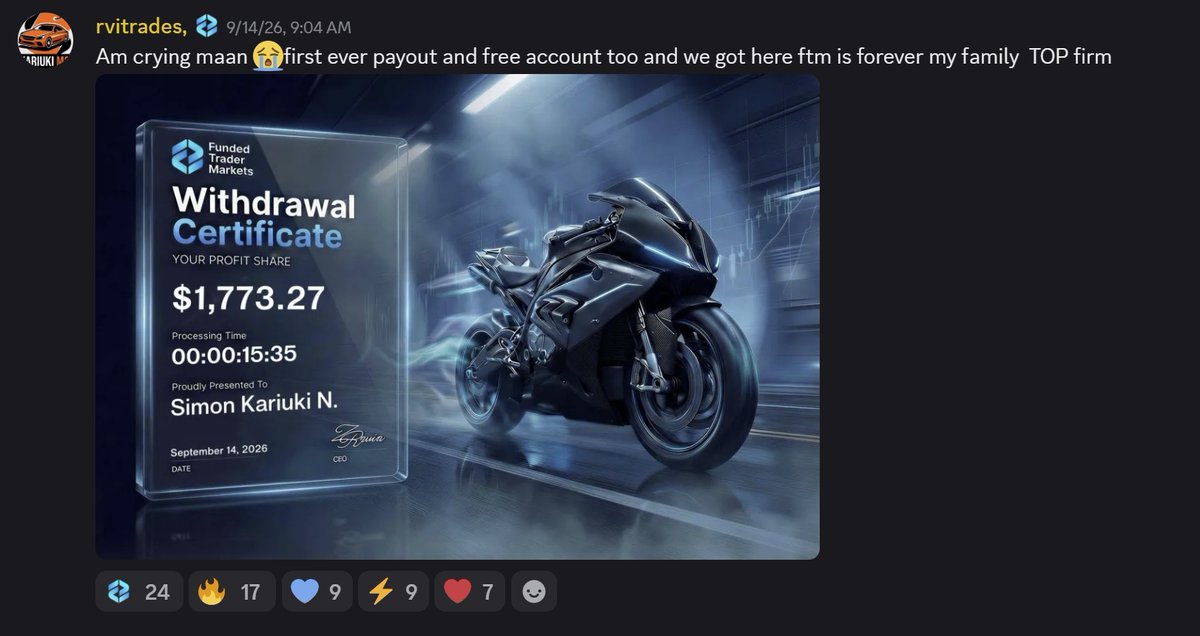FTMarketslive's tweet photo. See what normal audience experiences look like with us. 

Use Code: WORLD to get the max discount on your next evaluation account!