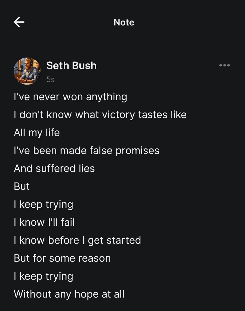 SethBush12's tweet photo. #Wintering #poems #trying #millenials https://t.co/CgnJLxIVyj