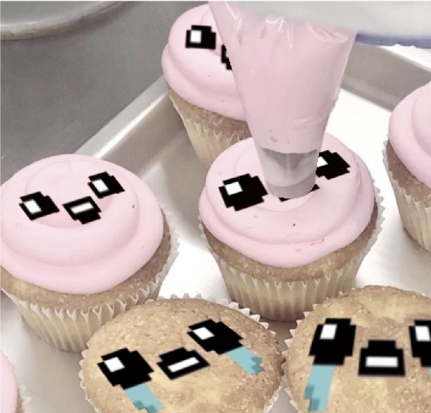 DaThugBr1ck's tweet photo. The binding of cupakes https://t.co/GhnJtCYReA