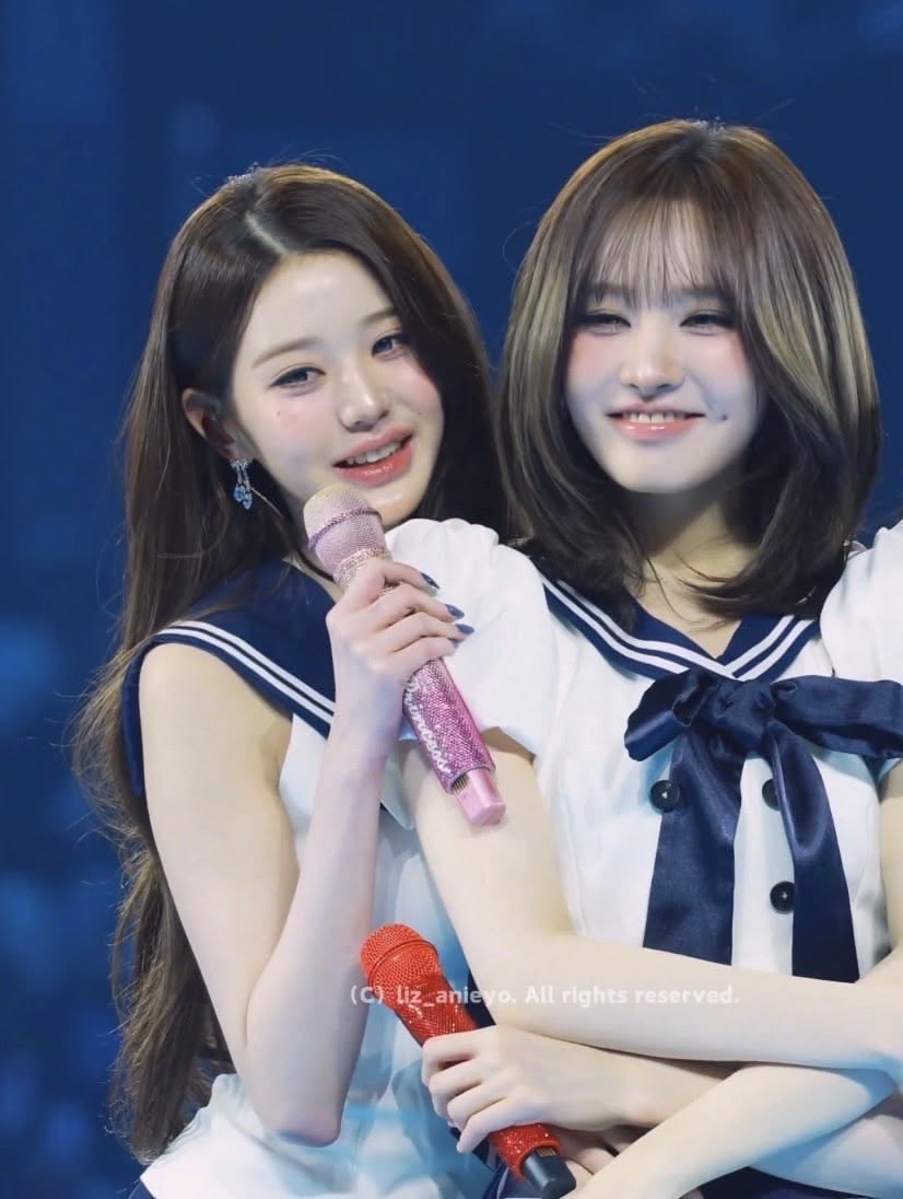 alive4winter's tweet photo. I hate when people try to pit Wonyoung and Liz against each other as if they're not girlfriends. Y'all hate seeing two beautiful women have a friendship that goes past looks and jealousy, stop projecting your insecurities onto them https://t.co/DJWZ0SoC2S