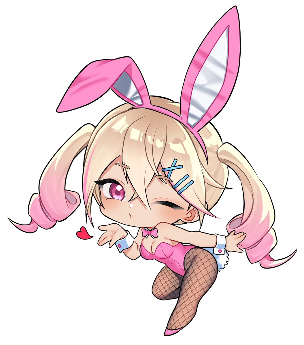 Lina55VT's tweet photo. Happy Bunny Day! 💖😘

🎨: #LinArt 
Credit: @/Mashuako1 https://t.co/6ycsChPUnU