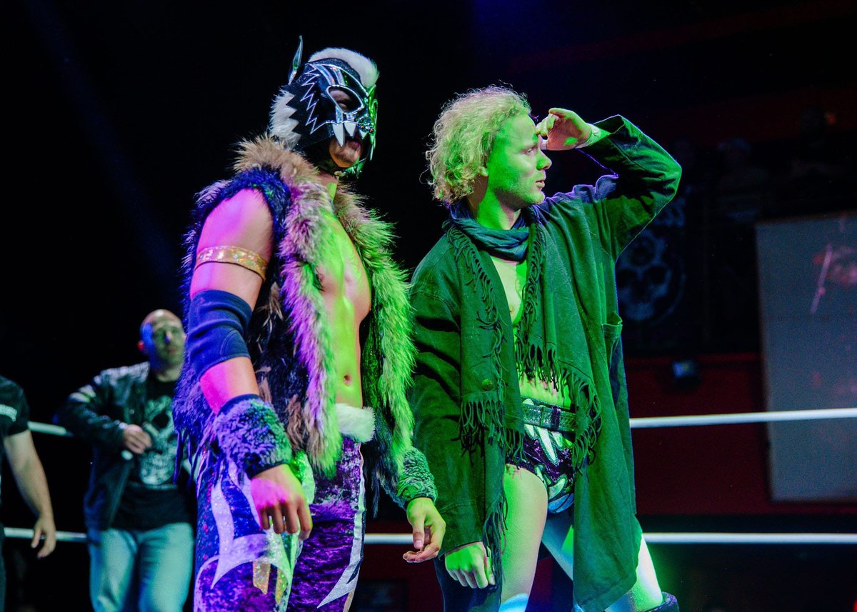 KidLykosII's tweet photo. 3 for 3 on our PROGRESS comeback run. 

Absolutely loved being back in the ballroom today, always the best of times

Ricky Sosa and Daz Black are fantastic pro wrestlers. 

Maybe we’ll go for win No.4 next month 🤔 https://t.co/BKoSB06sQS