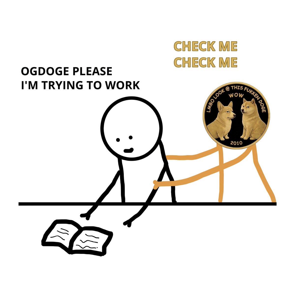 DogeOgCreator's tweet photo. Happens all the time 😅 https://t.co/TFpmngIOca