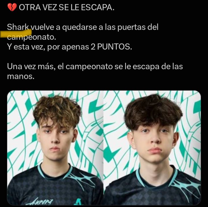 ATCLORE7's tweet photo. @Smicho15 Solo shark? Va a pasar lo mismo que Petero y pollero https://t.co/4qP8yu9NyZ
