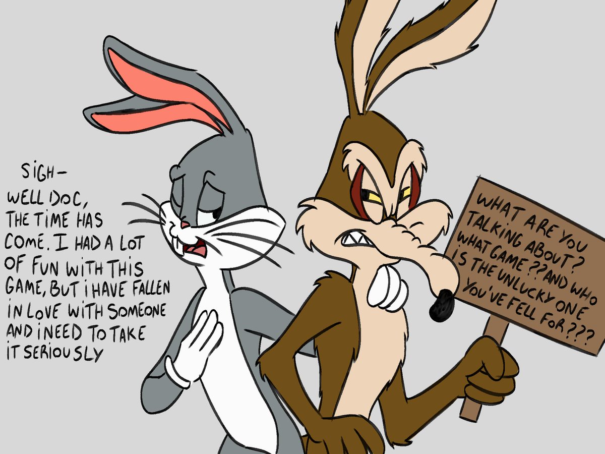 Liluxyan's tweet photo. Always doing shit while on work

#looneytunes #wileroad #wilerunner #Roadbunny (? (Is there even a name for them??) https://t.co/1txrrJueWA