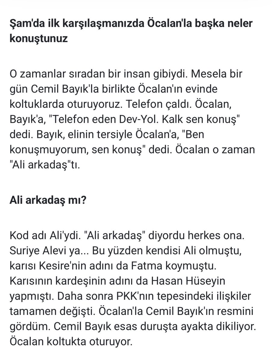 hezarhespi3's tweet photo. *ilk kurşunu işte orada aldım 

*Cemil Bayık elinin tersiyle Öcalan’a “ben konuşmuyorum, sen konuş” dedi https://t.co/GpZFZrGs9O