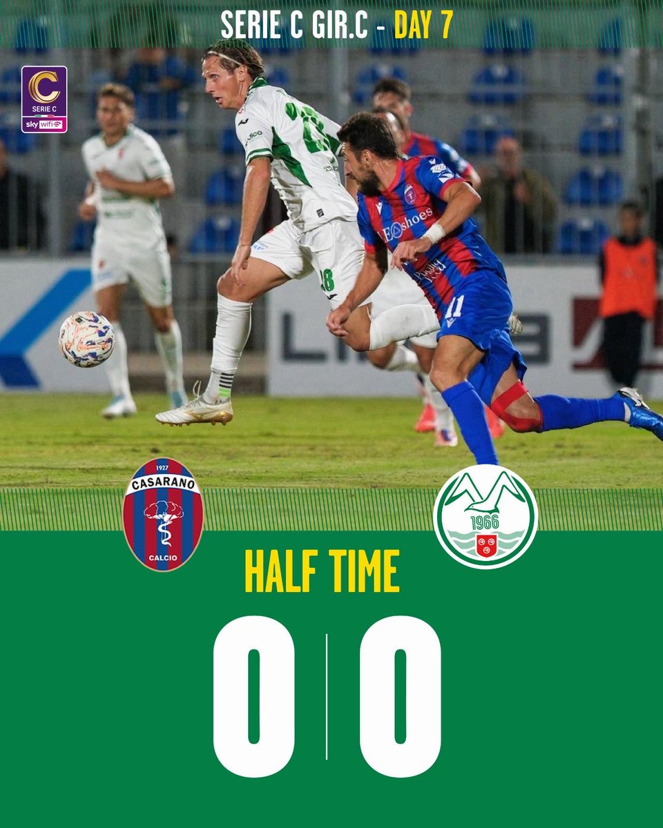 MonopoliCalcio's tweet photo. Half time https://t.co/dEIkxpaeAT