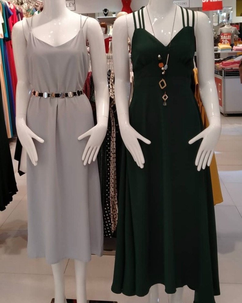 harperbrownufe4's tweet photo. GIOVANA semi-formal dresses: a 2-strap slip dress and a 3-strap bustier midi dress. Slip dress: fits up to L, available in white, gray, and black. P1, 150. Midi dress: sizes S–XL, available in nude, olive, and red. P1, 450. Thin-strap belt: P670. https://t.co/1wIgM7xxDg