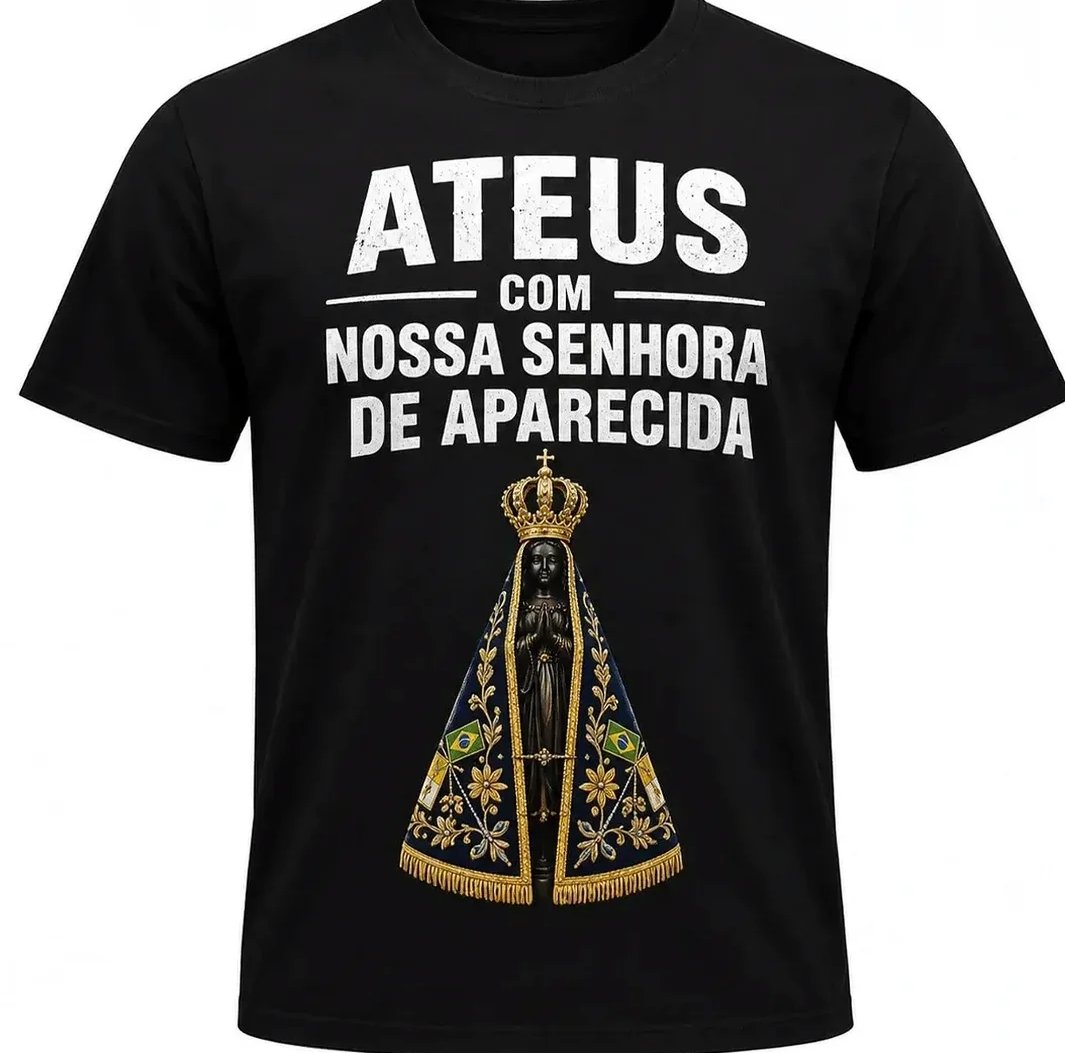 DeniseBallestra's tweet photo. Sou ateia, mas luto para que o Brasil continue a ser um país laico em que prevaleça a liberdade de crença e não crença!

Sou ateia e estou com Nossa Senhora Aparecida!

#LulaNoCoraçãoDoPovo 
#Lula2026étetra 
#LulaPeloBrasil 
#TariFlavioNaCadeia https://t.co/a165f54Au8