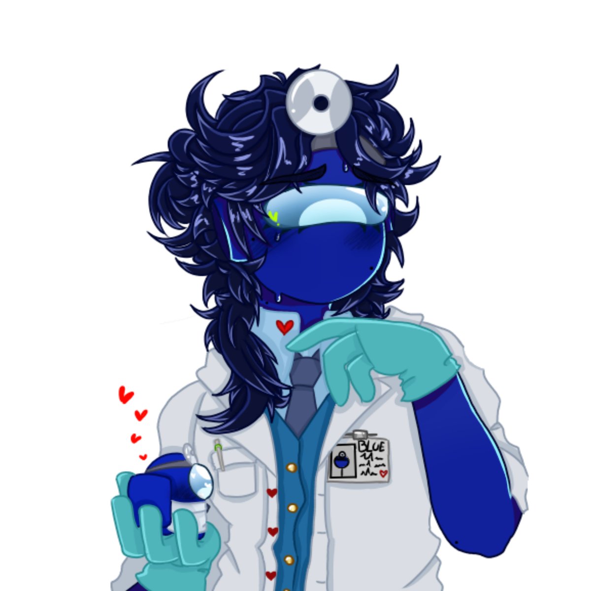 GoldenLater's tweet photo. I'm.. Late.. BUT I DID IT! both humanoid (?) and human version (tho I believe it doesn't really fit, I wanted to try it)  #amongus #amongusshow #amongusblue #AmongusLime SIFNEKCMDOCLDOFM https://t.co/KHplY3lEyb