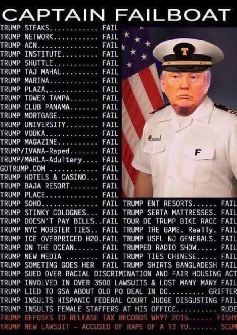 Johnnymacon5's tweet photo. @RobertKort1 @Claudette966 @LePapillonBlu2 @kmarsh115 @jbm32753 @Real_Chatty_Cat @LiberalCofeCat @good_jarvis4 @Peatches66 @smc429 @snowshoejob @wiredowl @gemdrgn1_ @ZACKHAMMER7 @DCordell2016 @TheBigRedLie @enespacio @DEMOCRACYDENNIS @jensdad4biden With his 👉🏽🤡record of failure who would’ve thought some AmeriKKKans could be so 🤬damn dumb and gullible ⁉️🤔🙄 https://t.co/p6rVDd1k8u