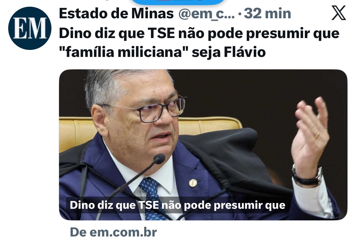neylitamaris's tweet photo. Digo sem medo de errar: Dino é o melhor ministro que temos. https://t.co/Rx6u14X0om