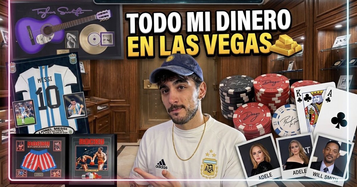 matuyoutube's tweet photo. VLOG DE LAS VEGAS 
https://t.co/werMmBBLjn https://t.co/9VkOY8laEq