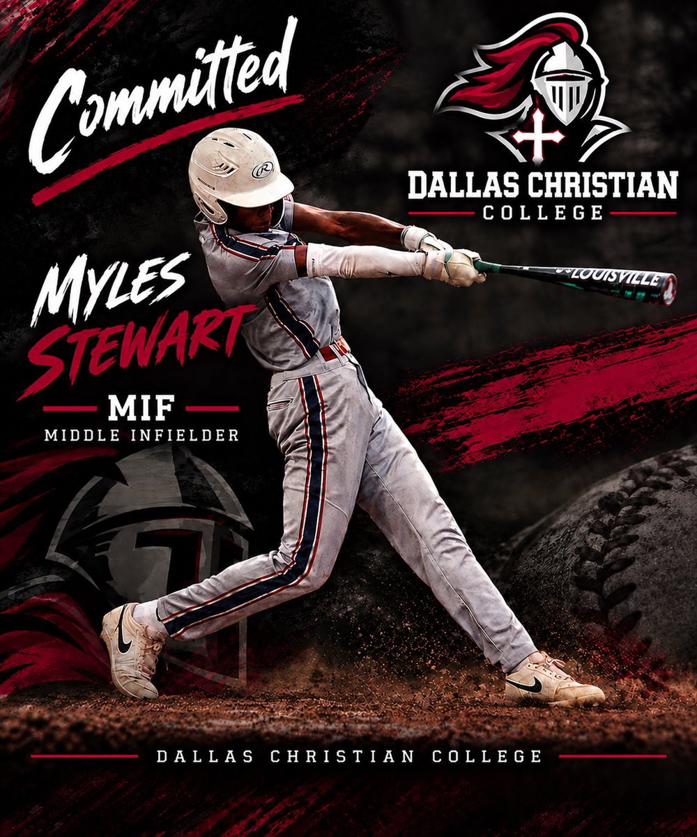 mylesstew20207's tweet photo. Very excited to announce my commitment to Dallas Christian College. I want to thank my parents,trainers, and coaches for all the support.I’m excited for this next chapter https://t.co/bVfl8n41MG