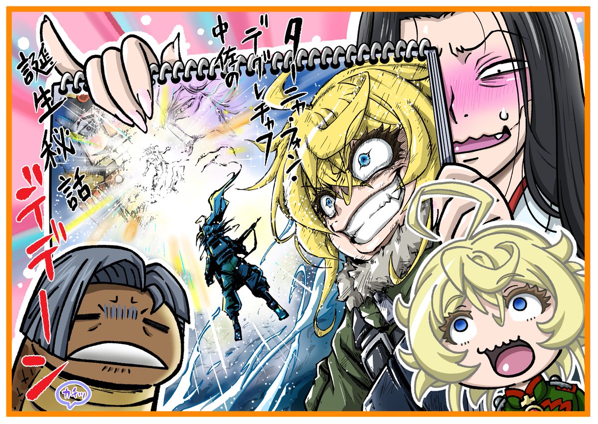nishikawa099's tweet photo. 作画ぁ～～～～～～～
どーしてこーなっ、、、

#幼女戦記
#令和のダラさん
#youjosenki
#darasan https://t.co/mfWKTd0pSn