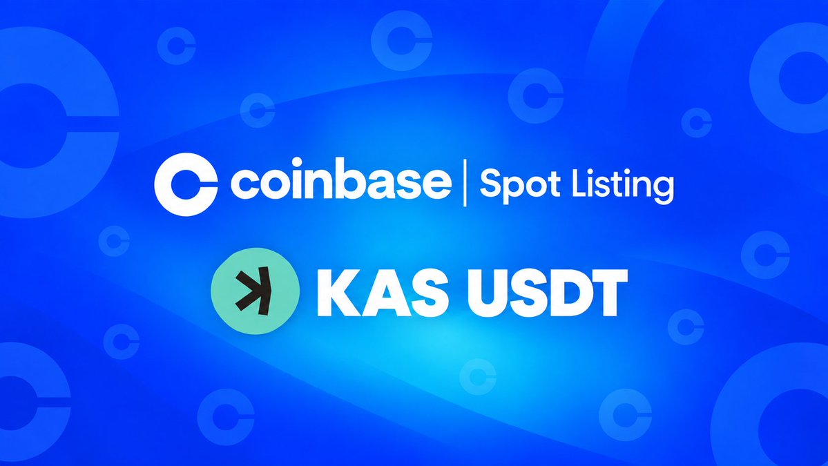 ChainHodler's tweet photo. We're not stopping!! Now it's time to make some real noise for Coinbase.

Let's make sure Coinbase hears us loud and clear: we want $KAS listed!

Let's show them the strength of the Kaspa community.

Follow, like, repost, and drop a comment to spread the word! https://t.co/reLtMSXvjC