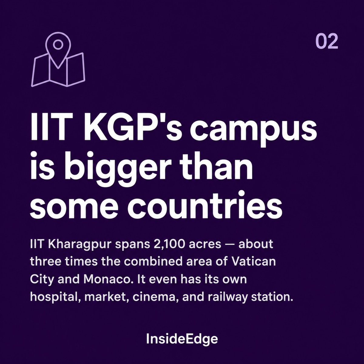 addisoncarterj9's tweet photo. IITs are hard to get into—but did you know IIT Kharagpur began in a British-era detention camp? IITs also have 2, 100-acre campuses, a 1847 legacy, and Asia’s biggest college fest. What’s life inside really like? Which fact surprised you most: 1–5? https://t.co/Ha1MU6pyrQ