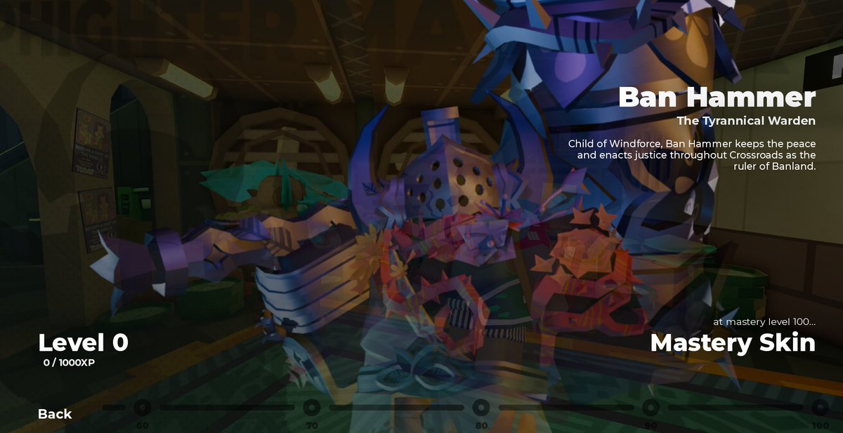 calicolmao's tweet photo. THE LEVEL 100 MASTERY SKIN FOR BANHAMMER IN THE PHIGHTING CMF UPDATE IS SOOOO COOL OH MY GOODNESS GRACIOUS I WANT IT https://t.co/8CIdBKGOQc