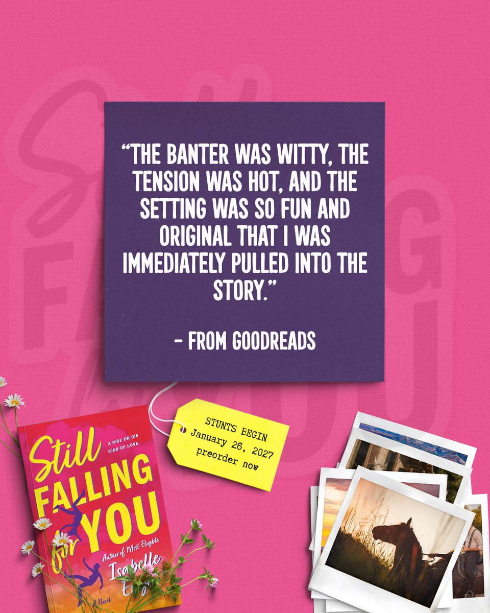 williamrivruyf's tweet photo. If you love free books and romance novels, enter the Still Falling for You Goodreads giveaway, open through August 31. Win one of 100 early copies of Fox and Mavis’s bingeable love story. Preorder is also available now. https://t.co/xPCtjhcCOk