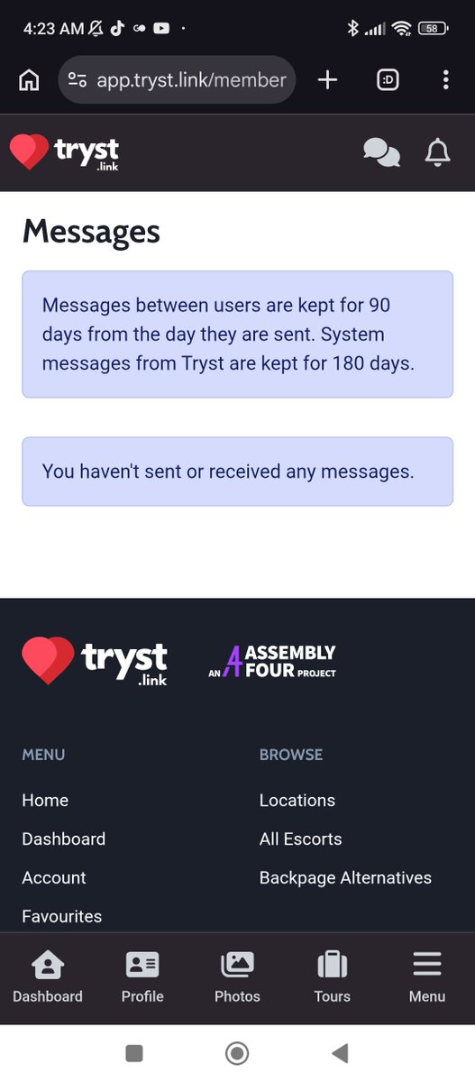 39ornothing's tweet photo. @WeAreTryst I think I just got a scam email https://t.co/esEiZ61PhB