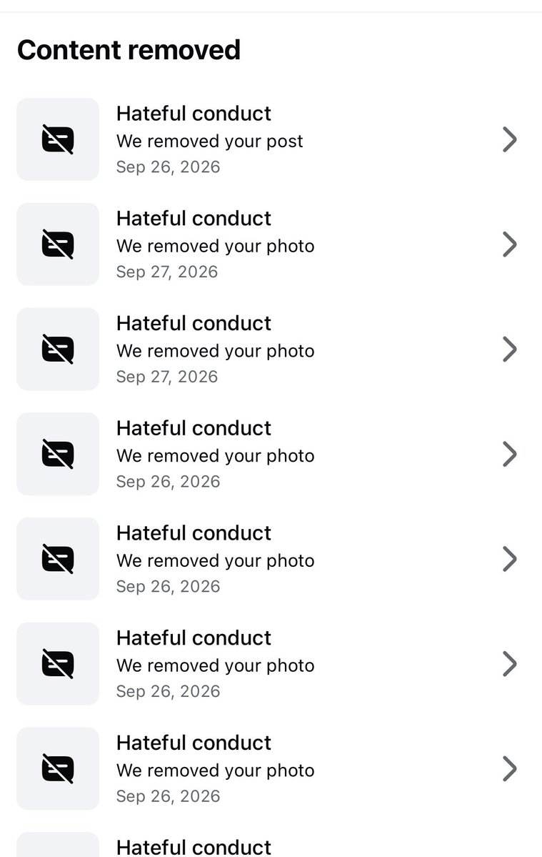 pnwguerrilla's tweet photo. Lololololololol

Facebook apparently removed a bunch of my posts today and yesterday. https://t.co/avyZYJdyzn