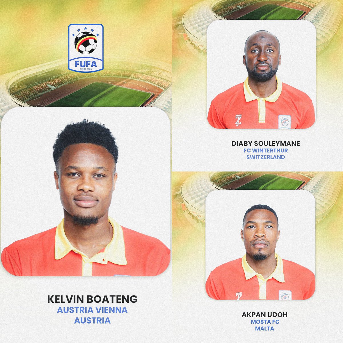 ActuFootAfrique's tweet photo. 🚨 OFFICIEL ! L’Ouganda 𝑺’𝑶𝑭𝑭𝑹𝑬 9️⃣ nouveaux binationaux. 🇺🇬🤯

👉🏿 Ils auraient 𝗧𝗢𝗨𝗦 un lien avec le pays grâce au lieu naissance de leurs grands-parents. 🌍👀 https://t.co/1AbSGXNX1k