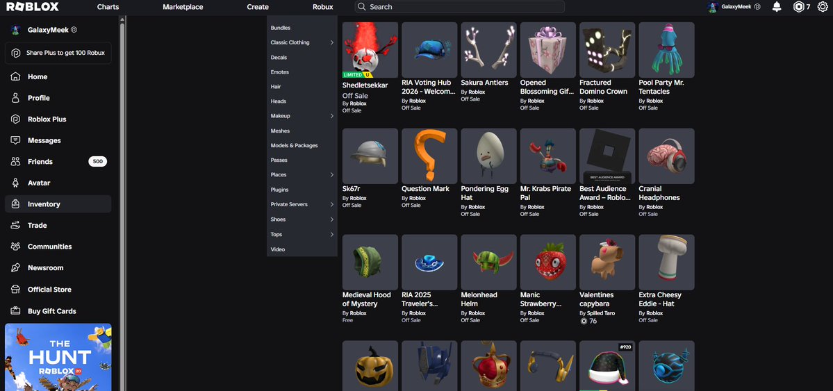 galaxymeekYT's tweet photo. i spent all of my robux pls be resellable :( https://t.co/nZDyPS2lTK
