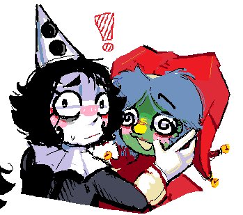 sssckyur's tweet photo. My friend forced me to draw them but they're so canon I love them now
#endacopia https://t.co/o4saBEASnx