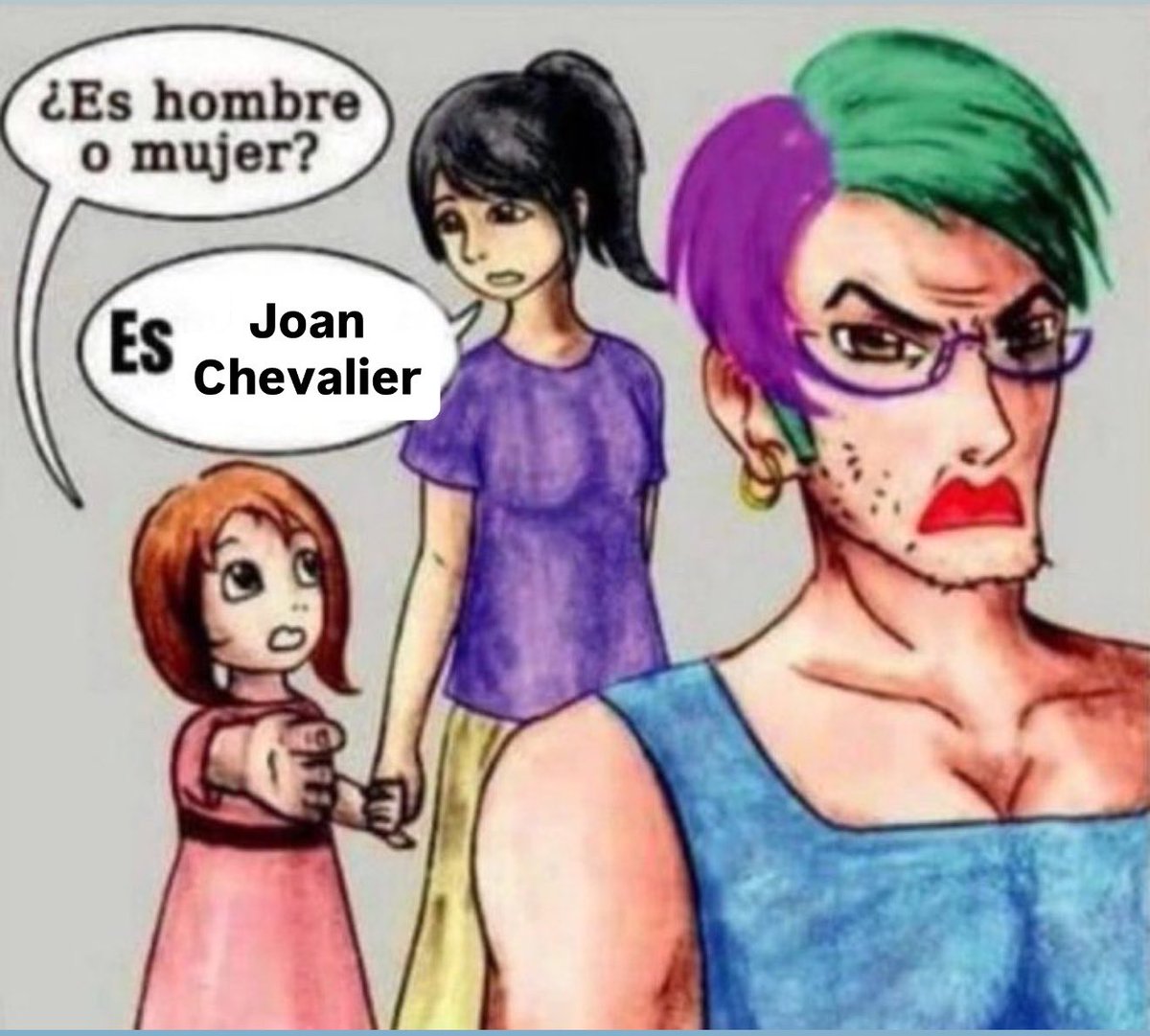 WhityHax's tweet photo. Joan Chevalier marcándosele toda la barba…. 

#DragRaceES #DragRaceEstreno https://t.co/fZuwiOiIPE