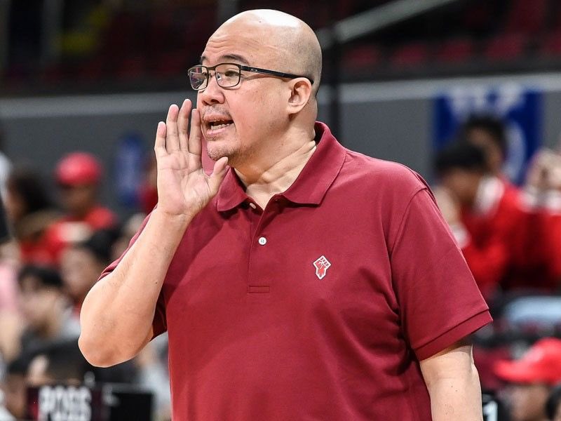 TheUAAPCentel's tweet photo. LOOK: UP head coach Goldwin Monteverde remains unbothered after UP’s 72–64 loss to the NU Bulldogs:

“Humbling loss, pero process-oriented kami. We actually saw 2 or 3 starters sa NU na maganda 'yung pinakita—we’ll sit down with management tonight para maayos na transfer papers nila by Monday."

(via @TiebreakerTImes)