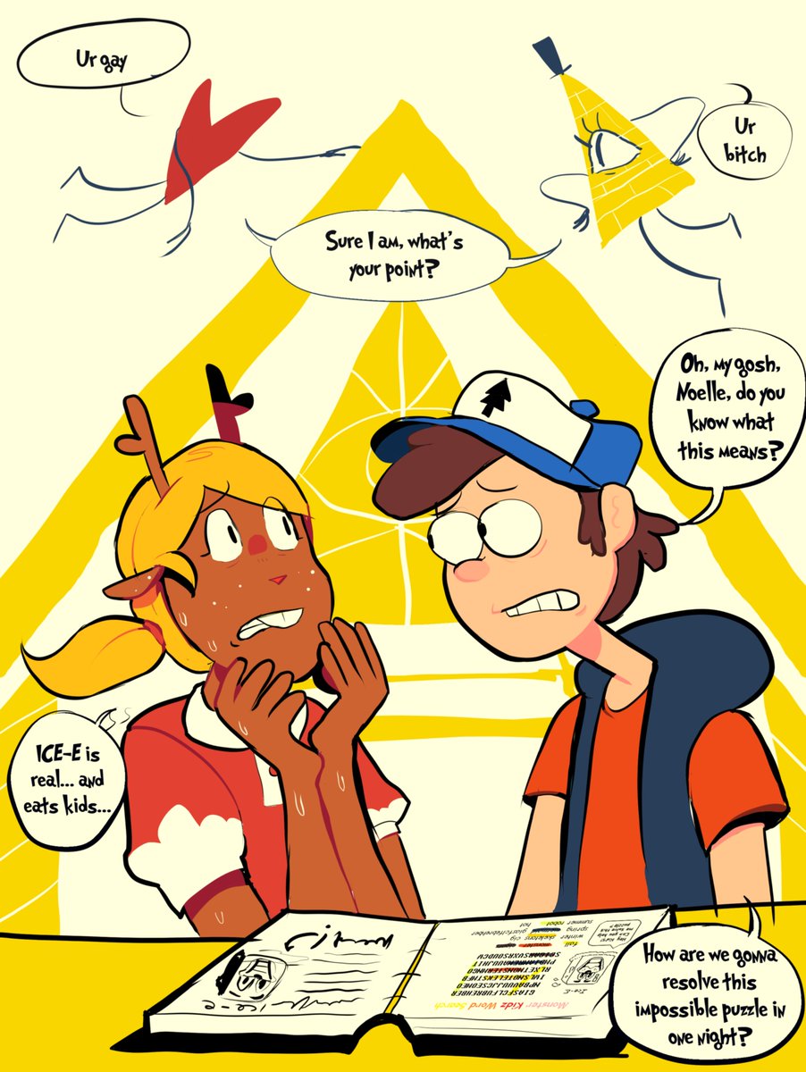 TheWitchOfArt's tweet photo. since gravity falls is back so i drew them after rewatchin' lol https://t.co/5Kl06WNyGm