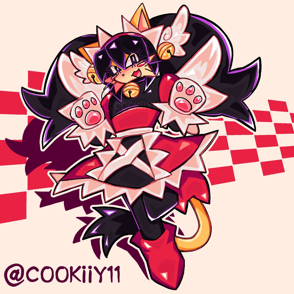 SW3ETLIKEH0NEY's tweet photo. I JUUSST noticed i messed up the top but ok. Idk which one i like bettr ( •̯́ ₃ •̯̀)...
Design by @Kirby_Popstar_ 
#honeythecat #sonicthehedgehog https://t.co/IEZeZnbzIB