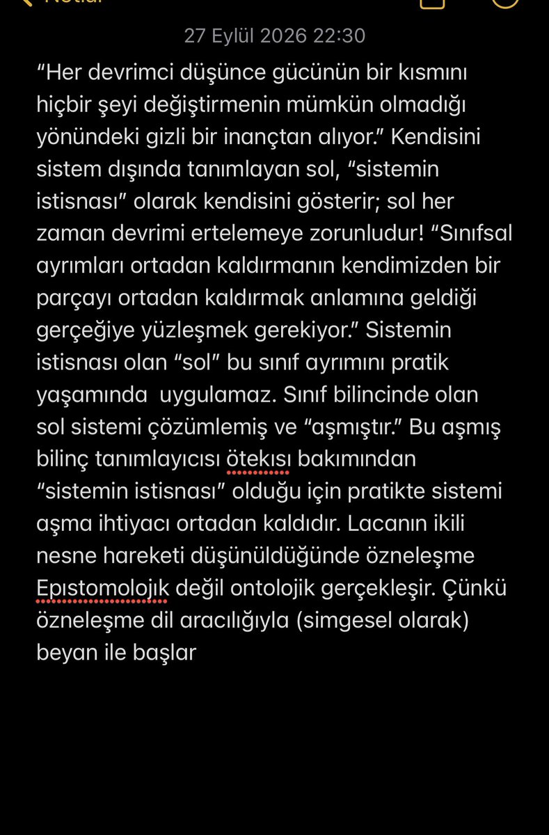 veridefs's tweet photo. “Sol her zaman devrimi ertelemek zorundadır:”

Not: yaz��m okunmadığı için yazıya döktüm. (2. Foto) https://t.co/ynI2KXvwnm