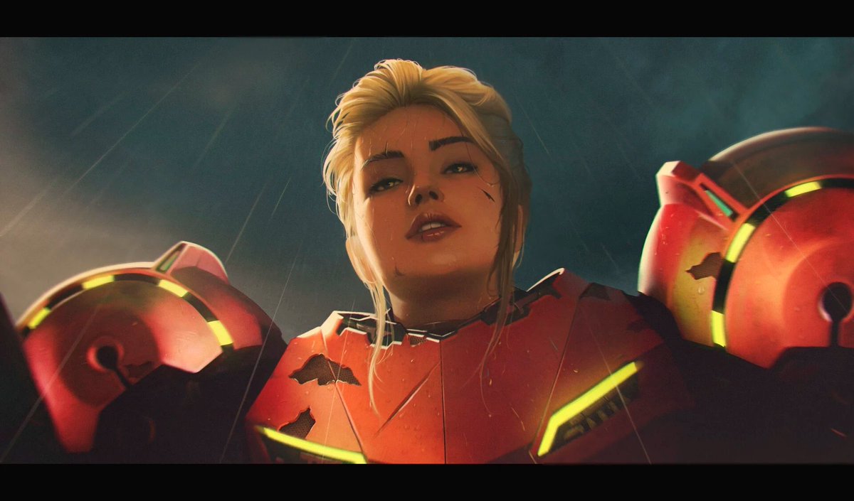 lem00001's tweet photo. Touched up an old Samus fan art a bit. Let’s call it a remaster. https://t.co/g5AD9yO5QY